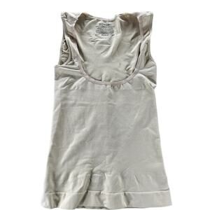 NWOT Work It Beige Sleeveless Shapewear Under Tank Top Women's Size XL